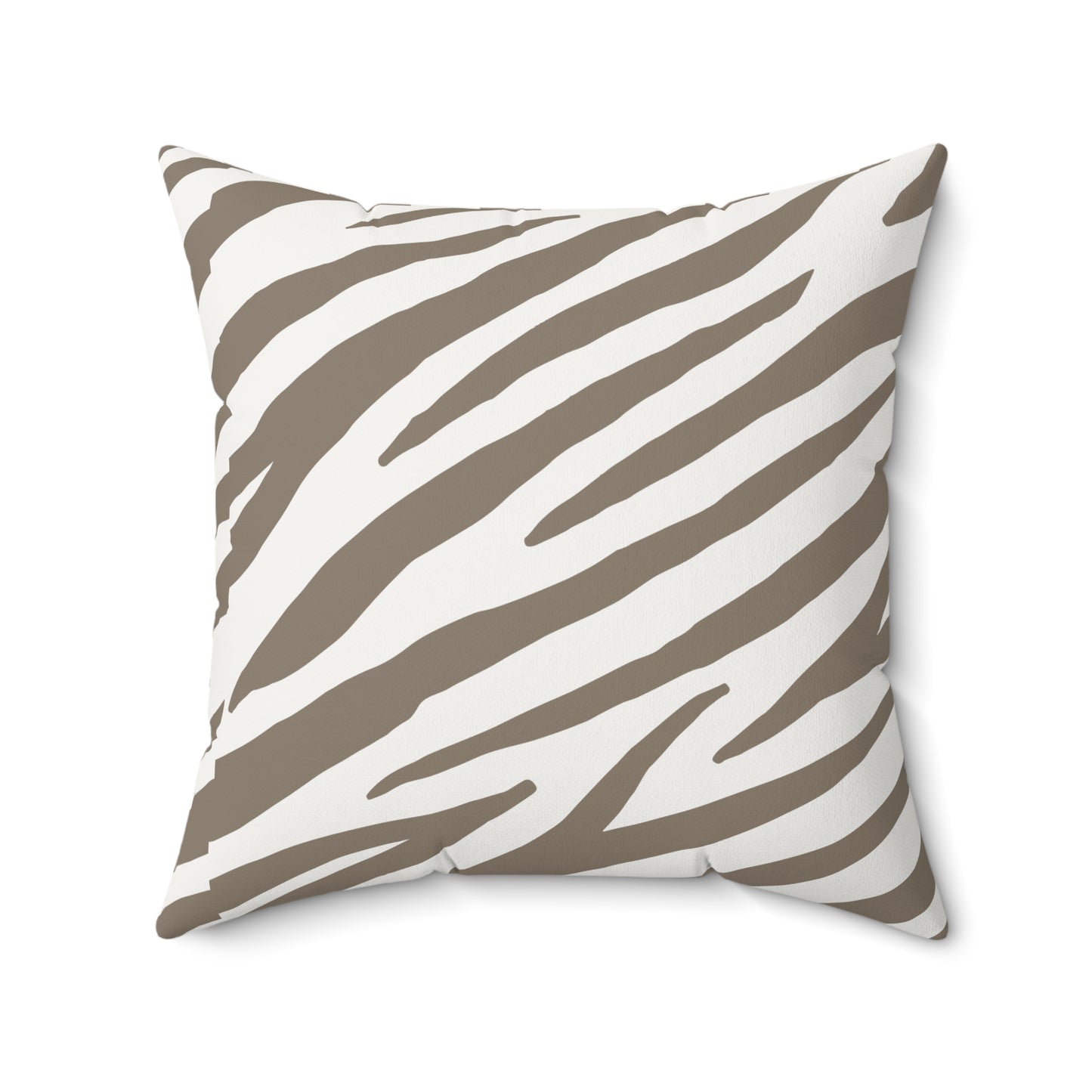 Throw Pillow Faux Suede Modern Minimalist Animal Print Throw Pillow, Eco-Friendly, Sustainable