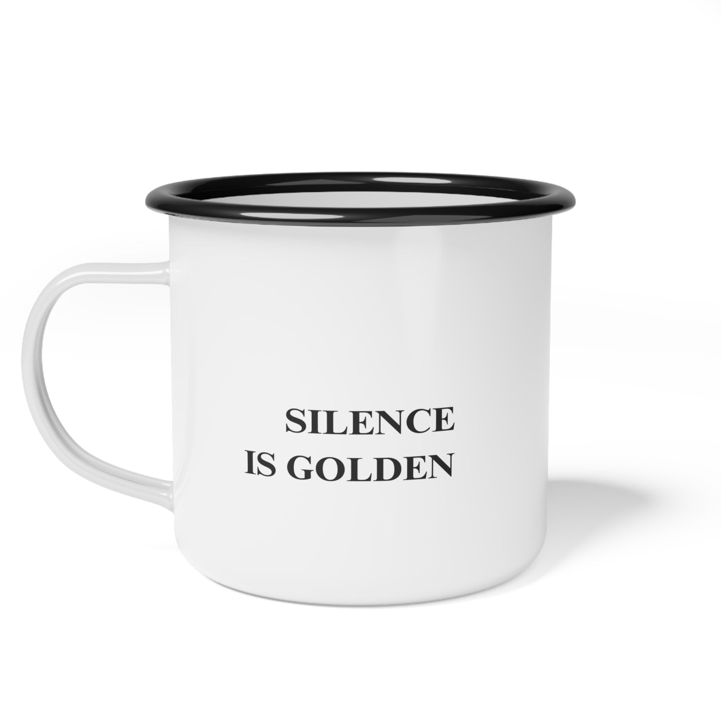 Morning Silence Mug, Stainless Steel, Minimalist Farmhouse, Eco-Friendly, Sustainable