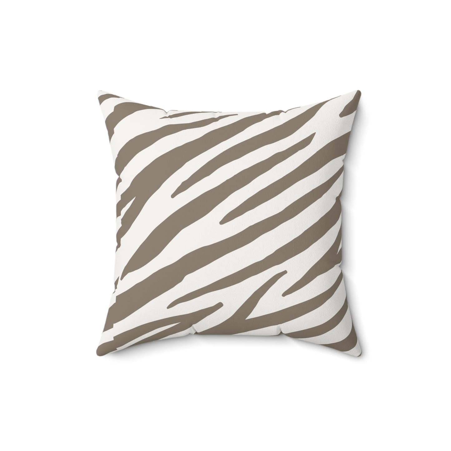 Throw Pillow Faux Suede Modern Minimalist Animal Print Throw Pillow, Eco-Friendly, Sustainable