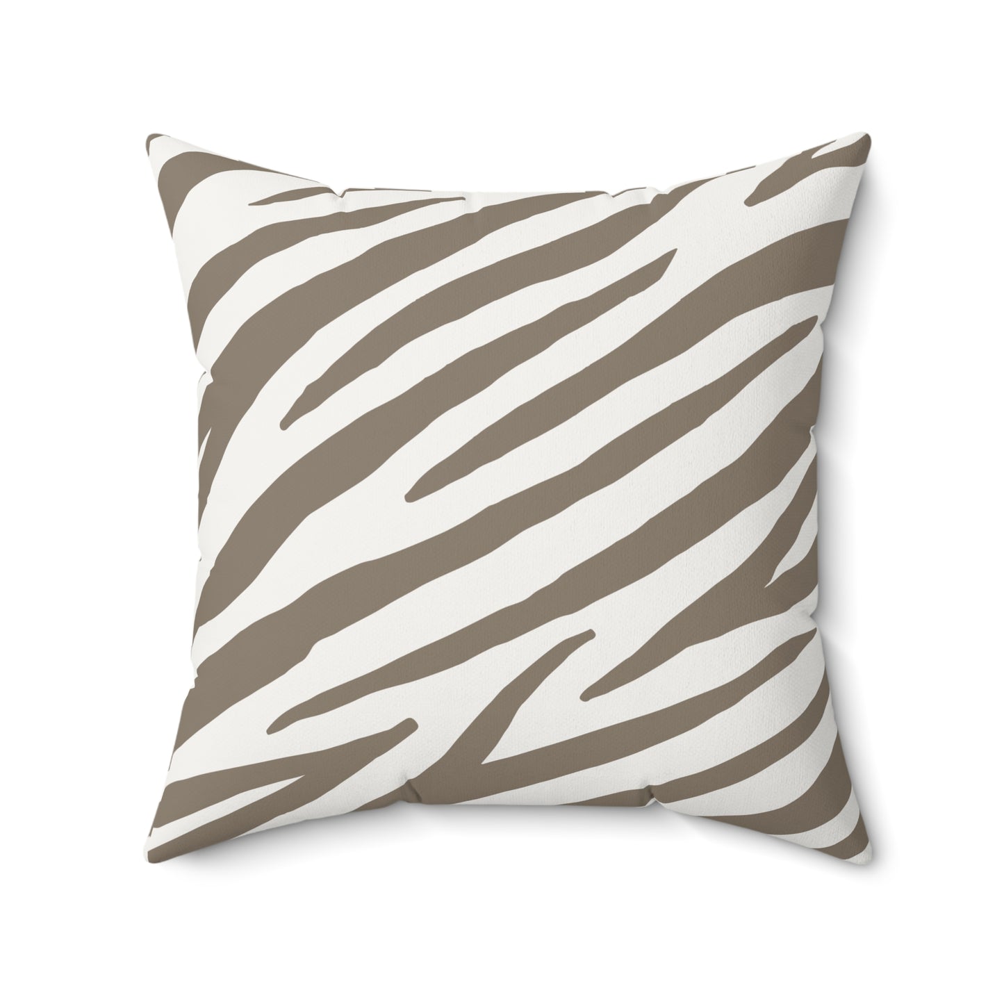 Throw Pillow Faux Suede Modern Minimalist Animal Print Throw Pillow, Eco-Friendly, Sustainable