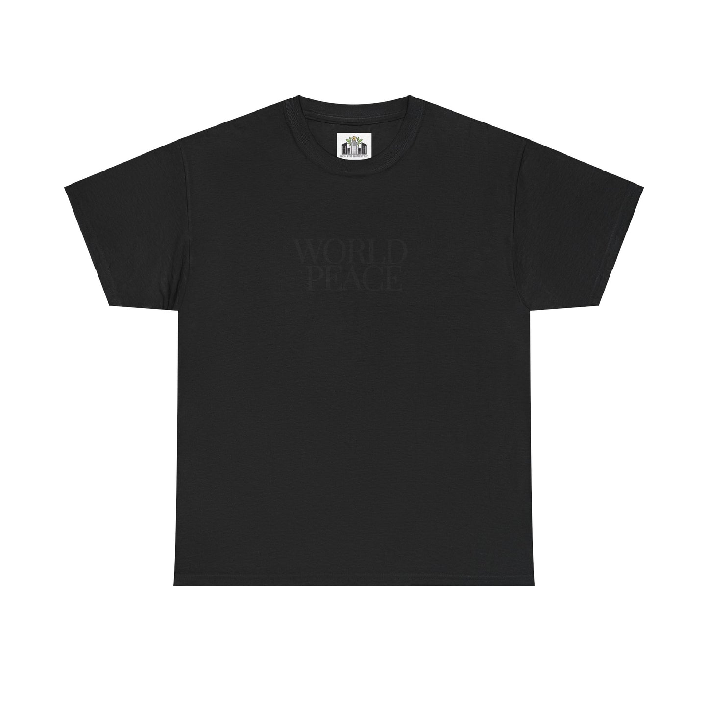 World Peace Cotton T-Shirt, Eco-Friendly, Sustainable