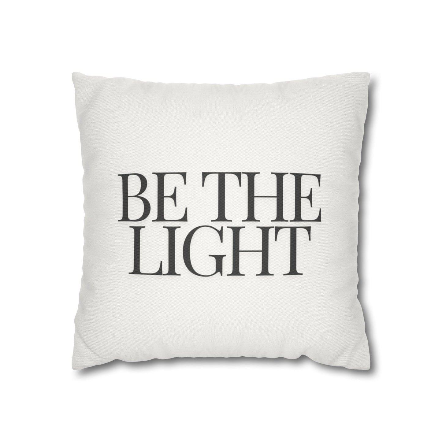 Light Minimalist Design Throw Pillow Cover, Eco-Friendly, Sustainable