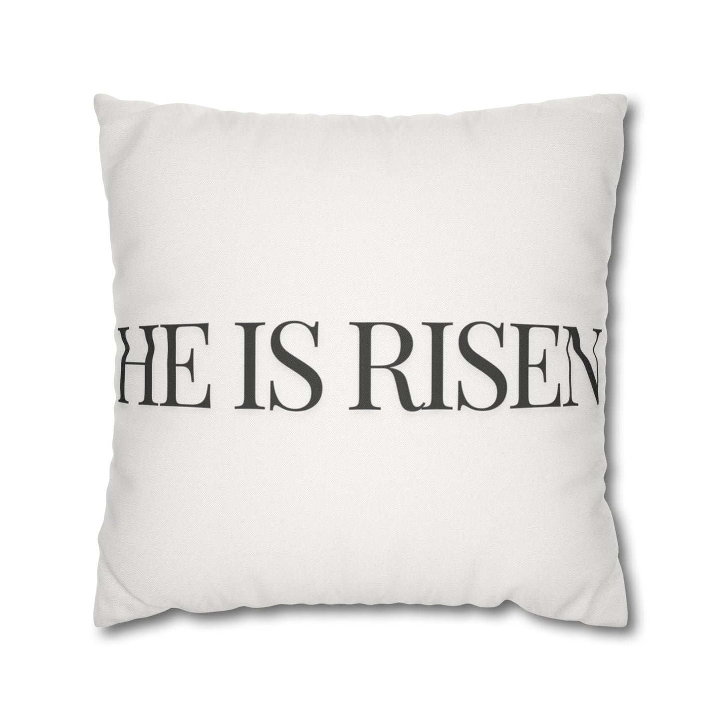 Easter Minimalist Design Throw Pillow Cover, Eco-Friendly, Sustainable