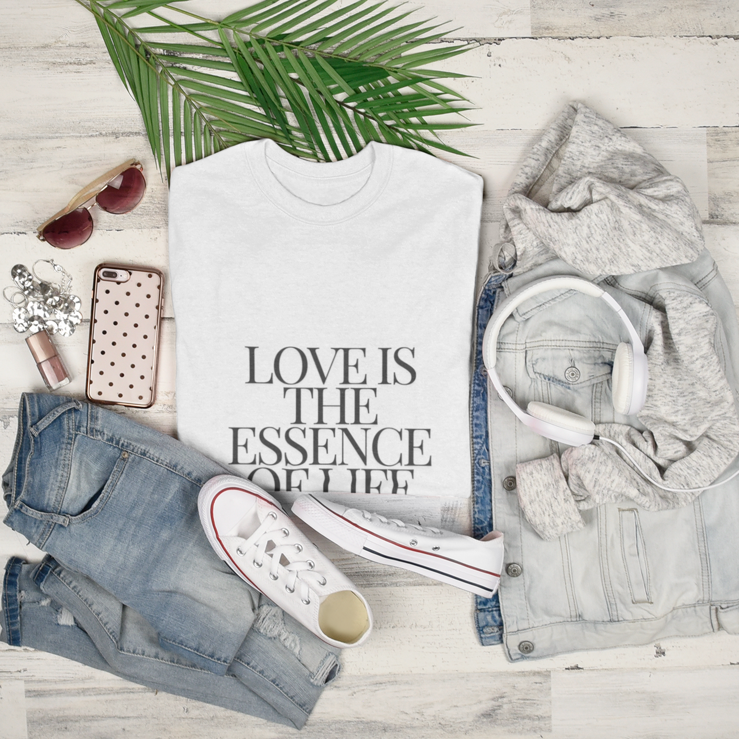 Love Cotton T-Shirt, Eco-Friendly, Sustainable