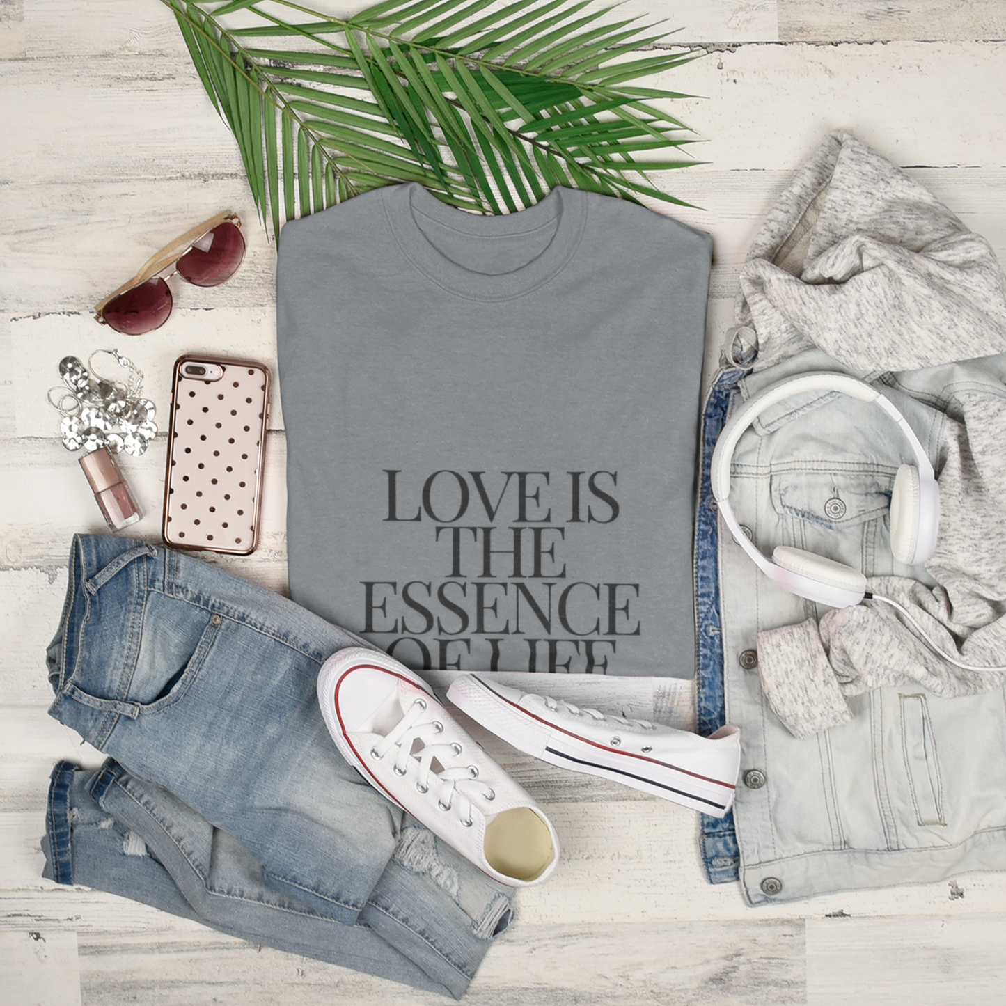 Love Cotton T-Shirt, Eco-Friendly, Sustainable