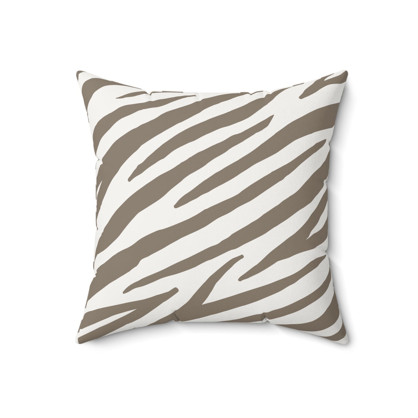 Throw Pillow Faux Suede Modern Minimalist Animal Print Throw Pillow, Eco-Friendly, Sustainable