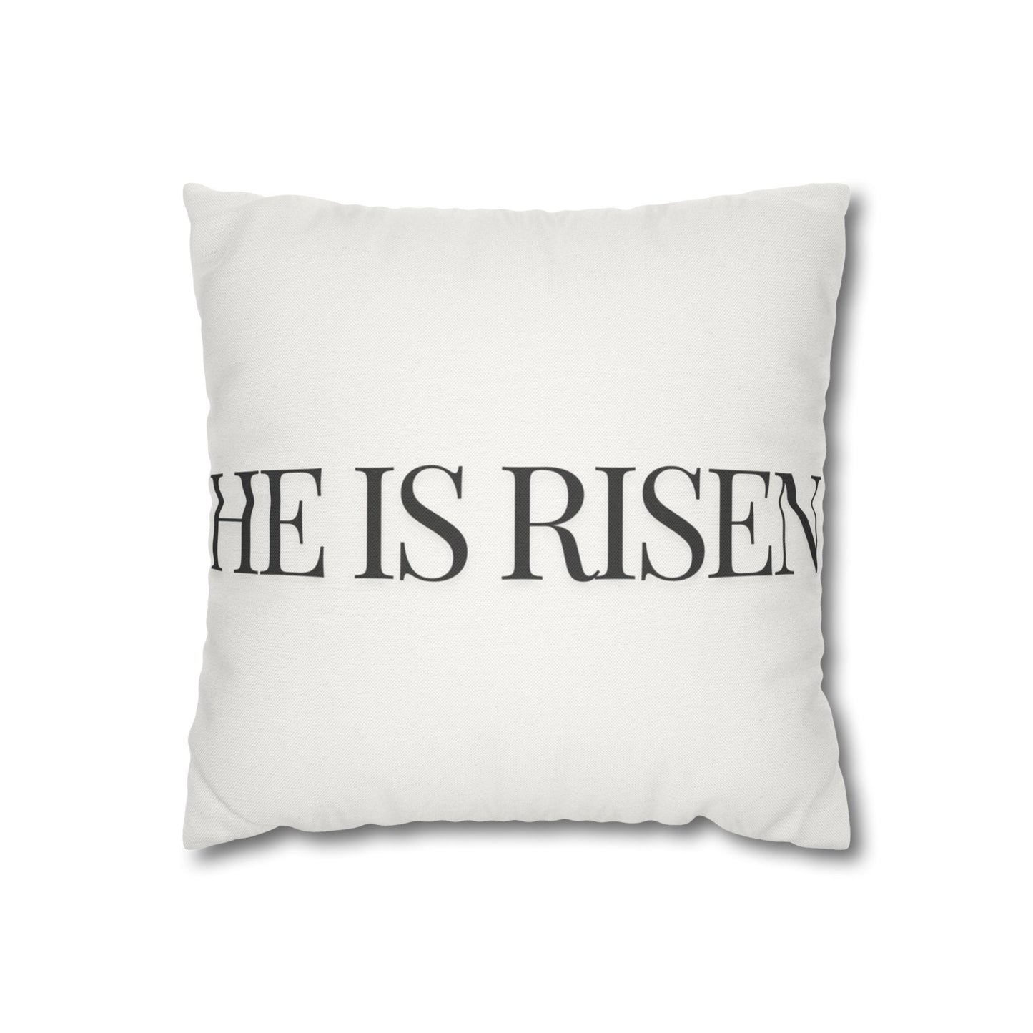 Easter Minimalist Design Throw Pillow Cover, Eco-Friendly, Sustainable