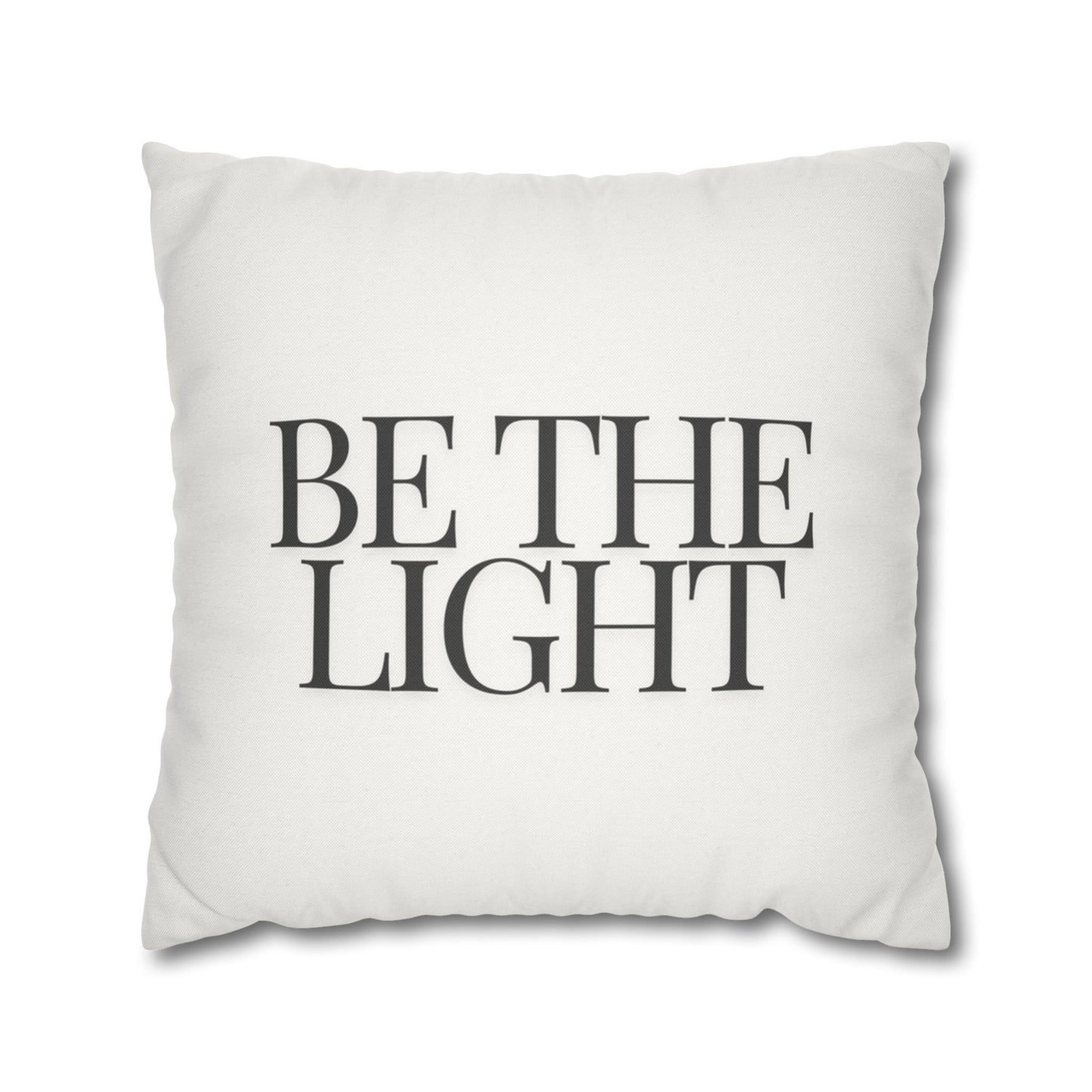 Light Minimalist Design Throw Pillow Cover, Eco-Friendly, Sustainable