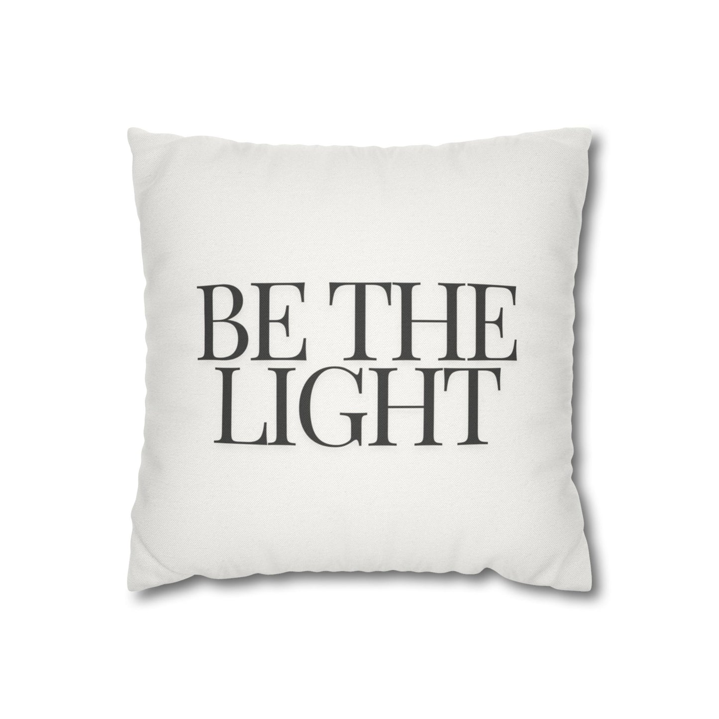 Light Minimalist Design Throw Pillow Cover, Eco-Friendly, Sustainable