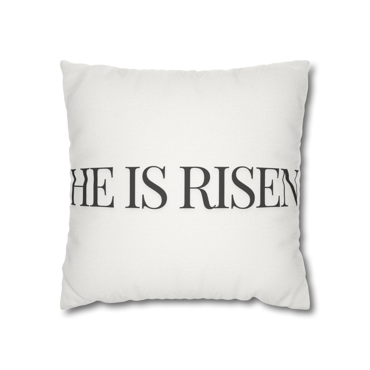 Easter Minimalist Design Throw Pillow Cover, Eco-Friendly, Sustainable
