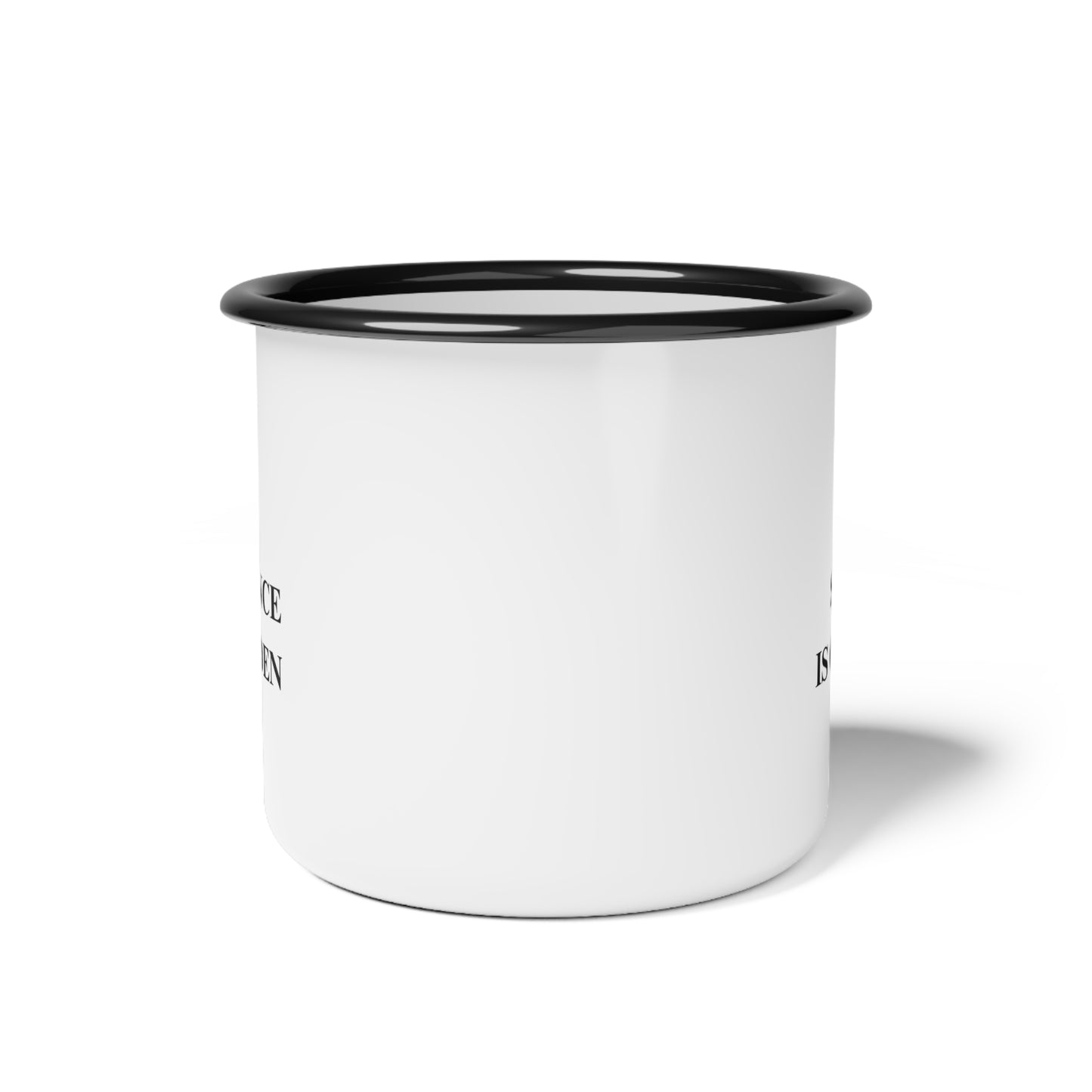 Morning Silence Mug, Stainless Steel, Minimalist Farmhouse, Eco-Friendly, Sustainable