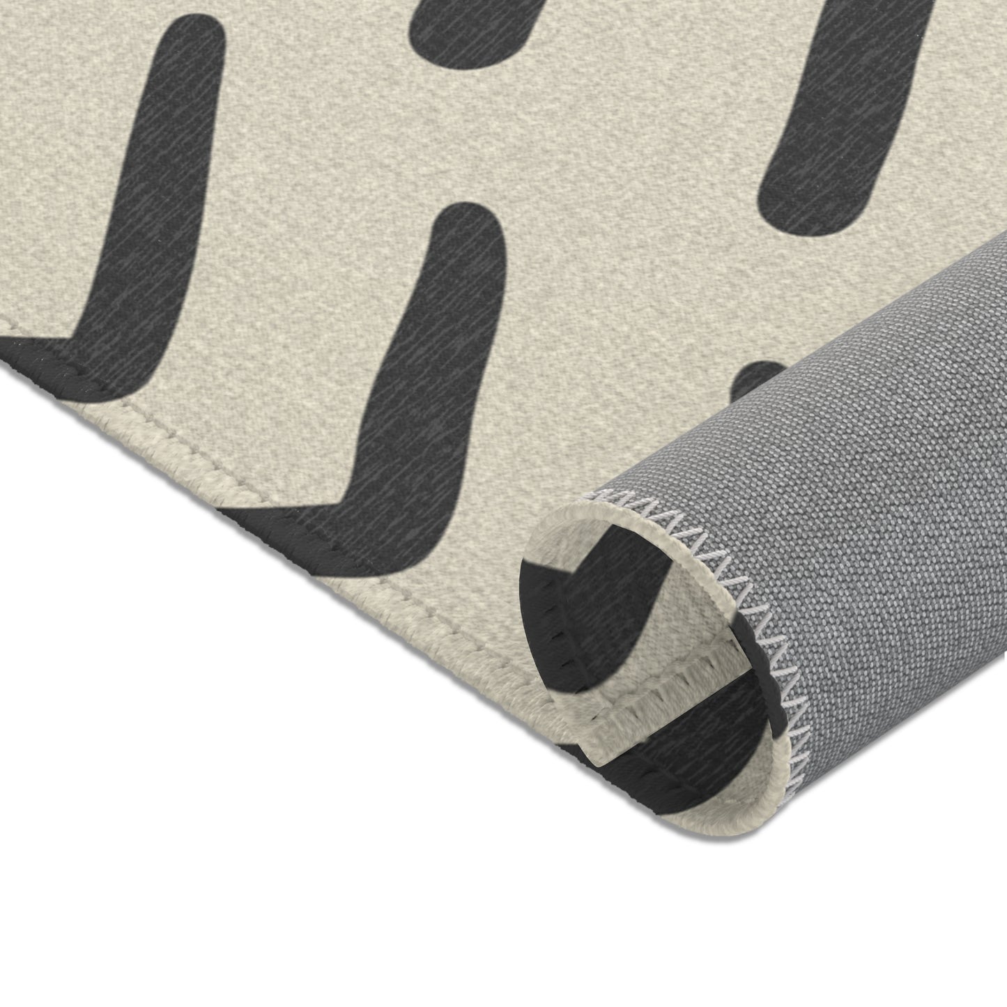 Modern Luxury Rustic Scandinavian Minimalist Washable Rug, Eco-Friendly, Sustainable