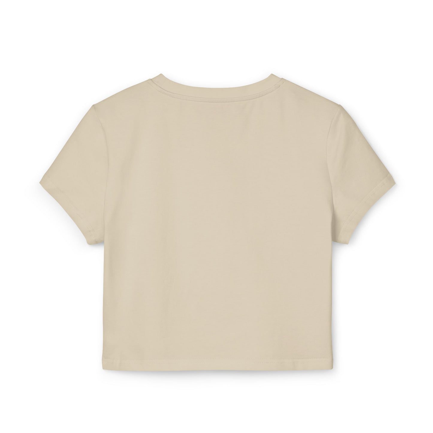 Organic Cotton World Peace Crop Top T-Shirt, Eco-Friendly, Sustainable