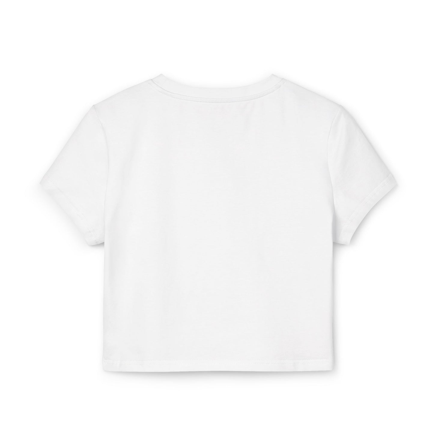Organic Cotton World Peace Crop Top T-Shirt, Eco-Friendly, Sustainable