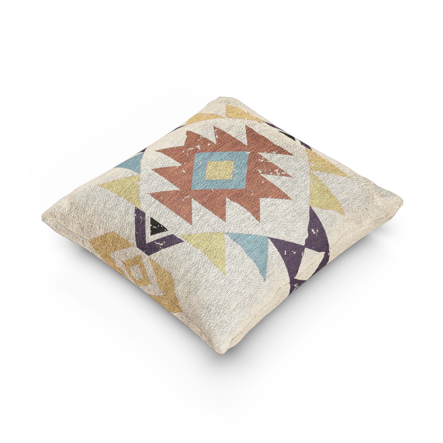 Bohemian Woven Throw Pillow | Rustic Decor, Tribal, Country, Western Home, Southwest Decor