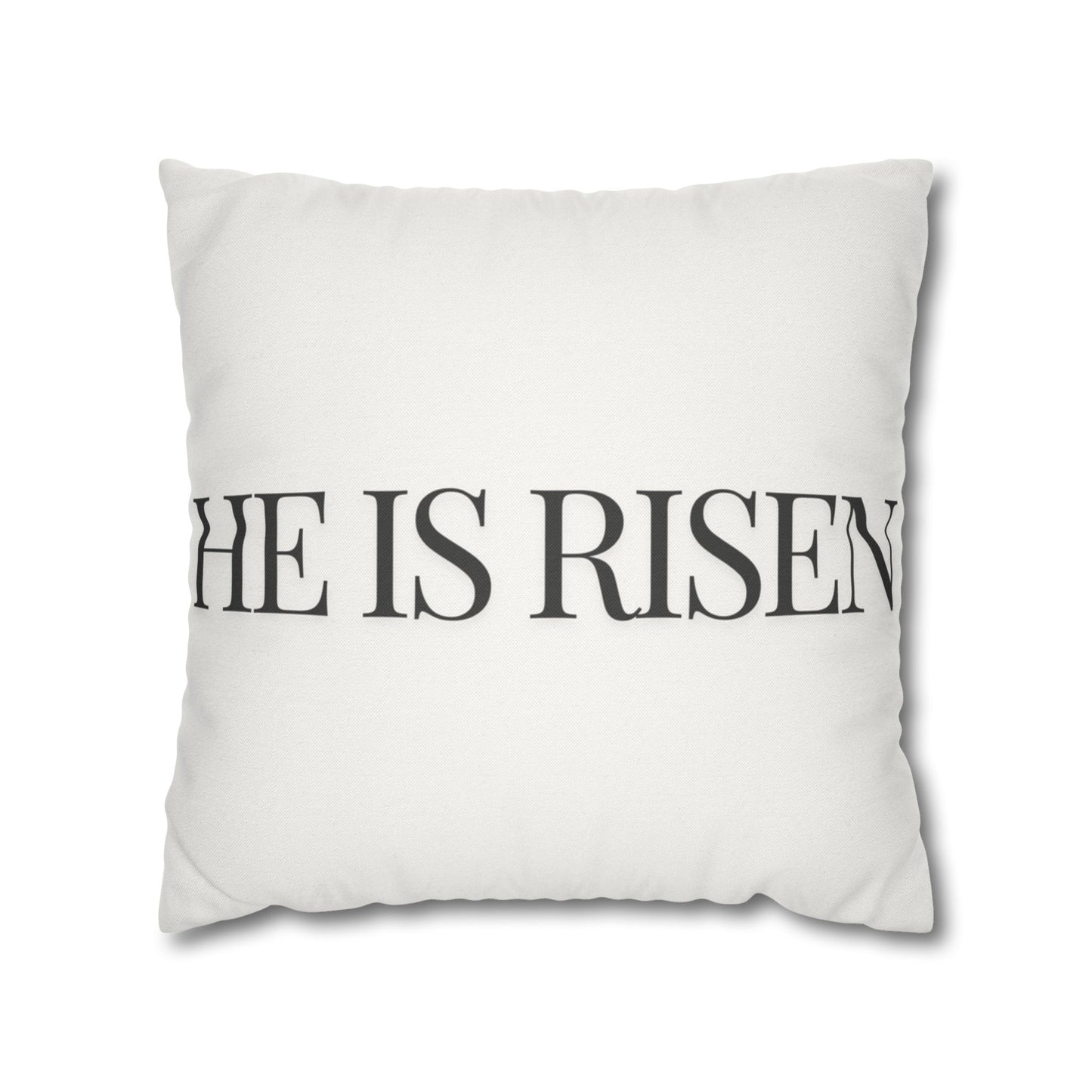 Easter Minimalist Design Throw Pillow Cover, Eco-Friendly, Sustainable
