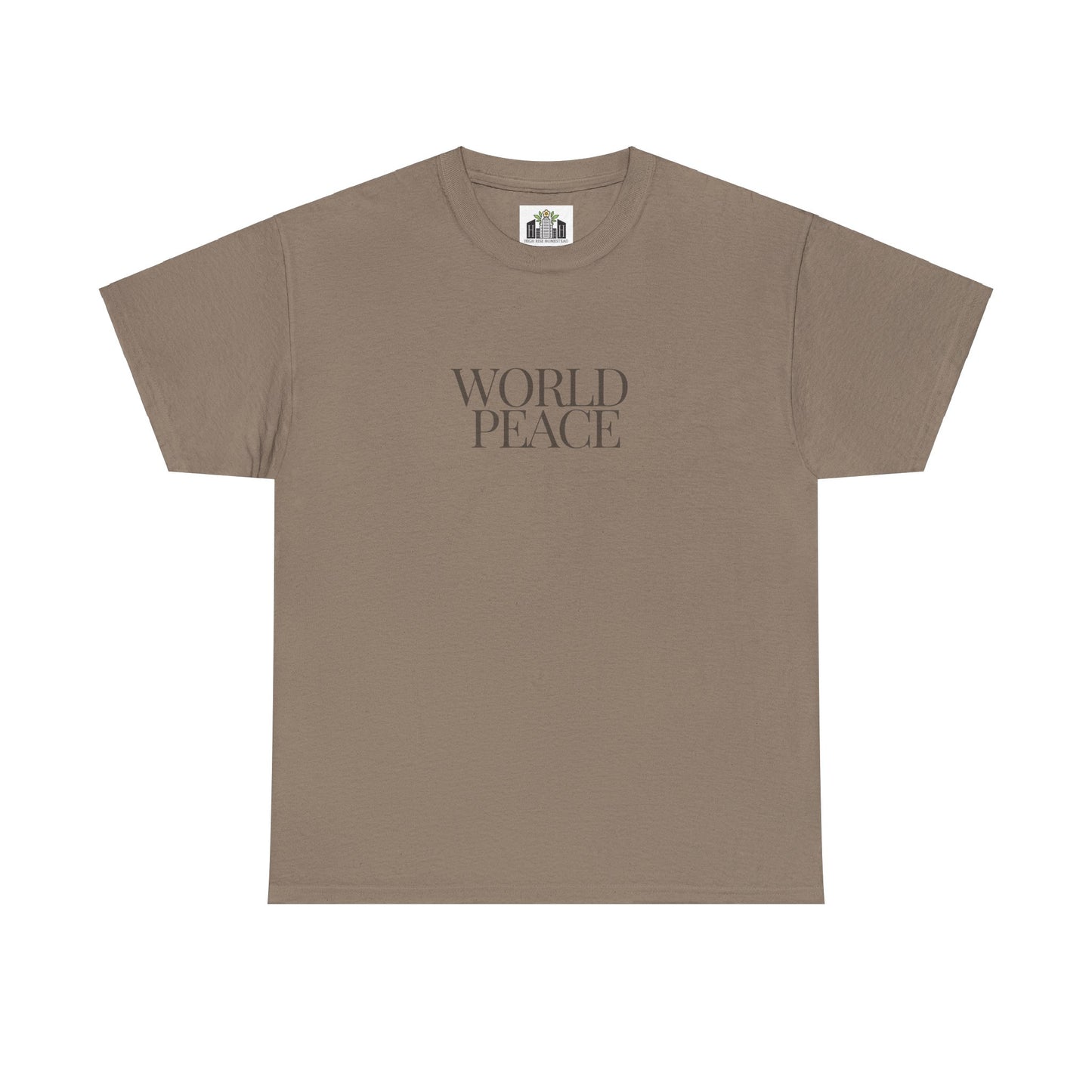 World Peace Cotton T-Shirt, Eco-Friendly, Sustainable