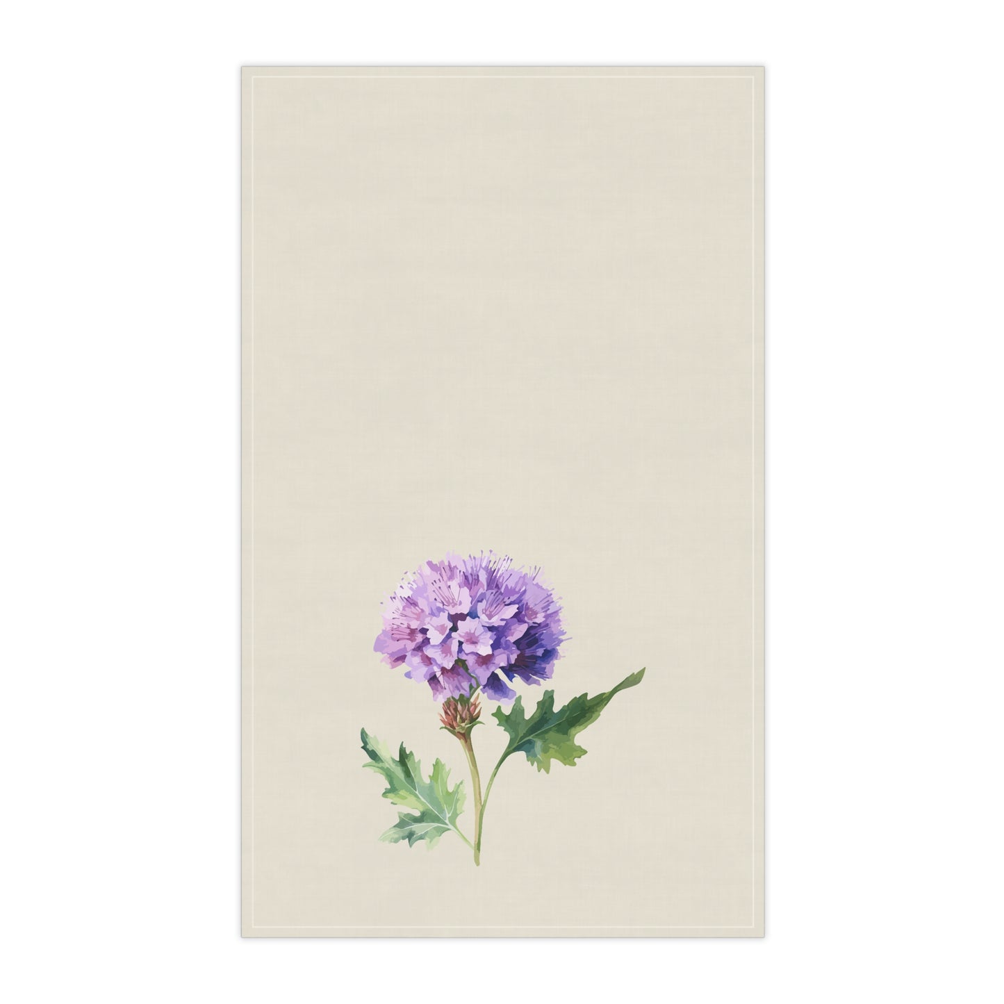 Purple Floral Cotton Tea Towels, Flower Kitchen Towels, Farmhouse, Cottage Décor, Flour Sack Towel, Dish Towel, Eco-Friendly, Sustainable