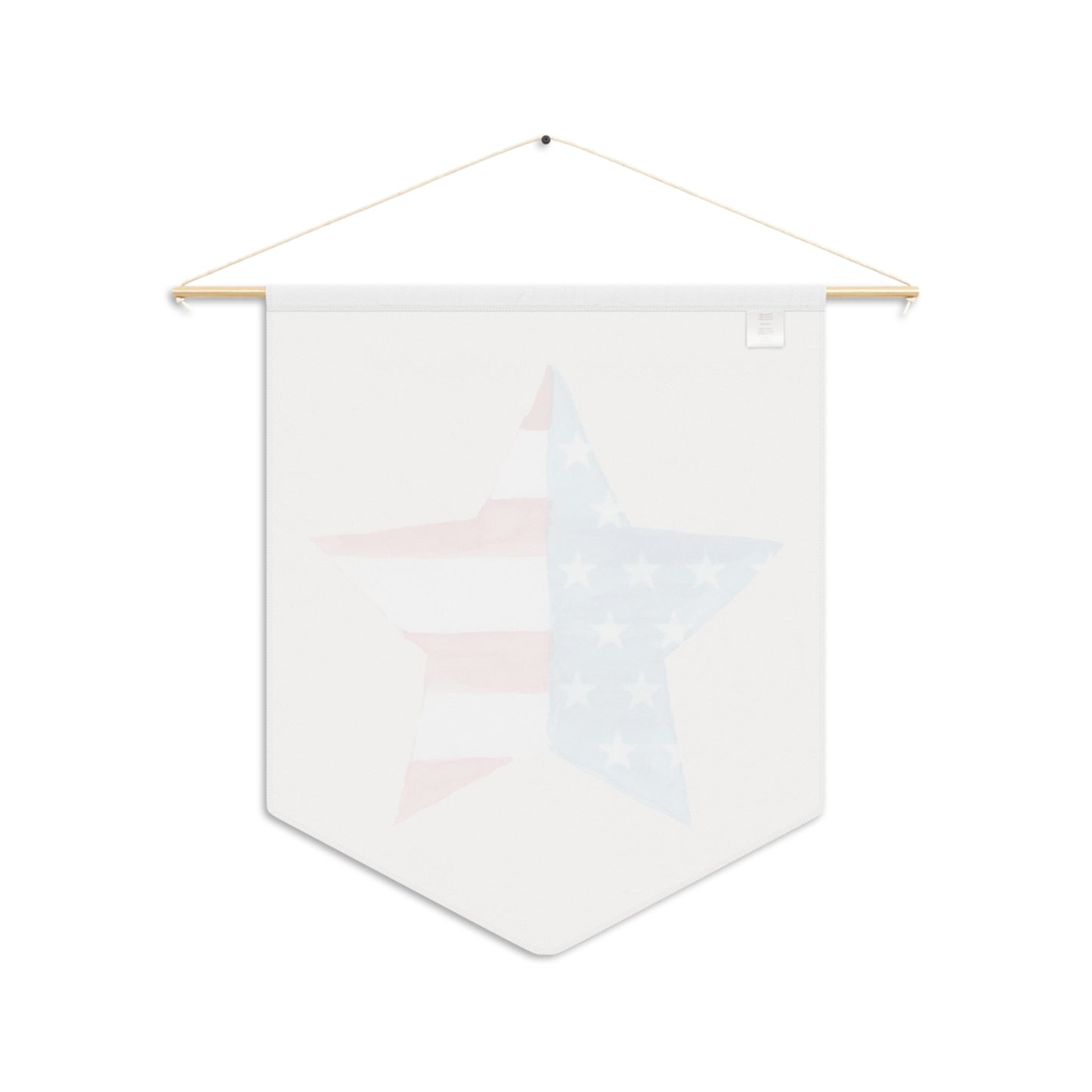 American Flag Home Decor Front Door Pennant Banner Sign, Vintage American Flag