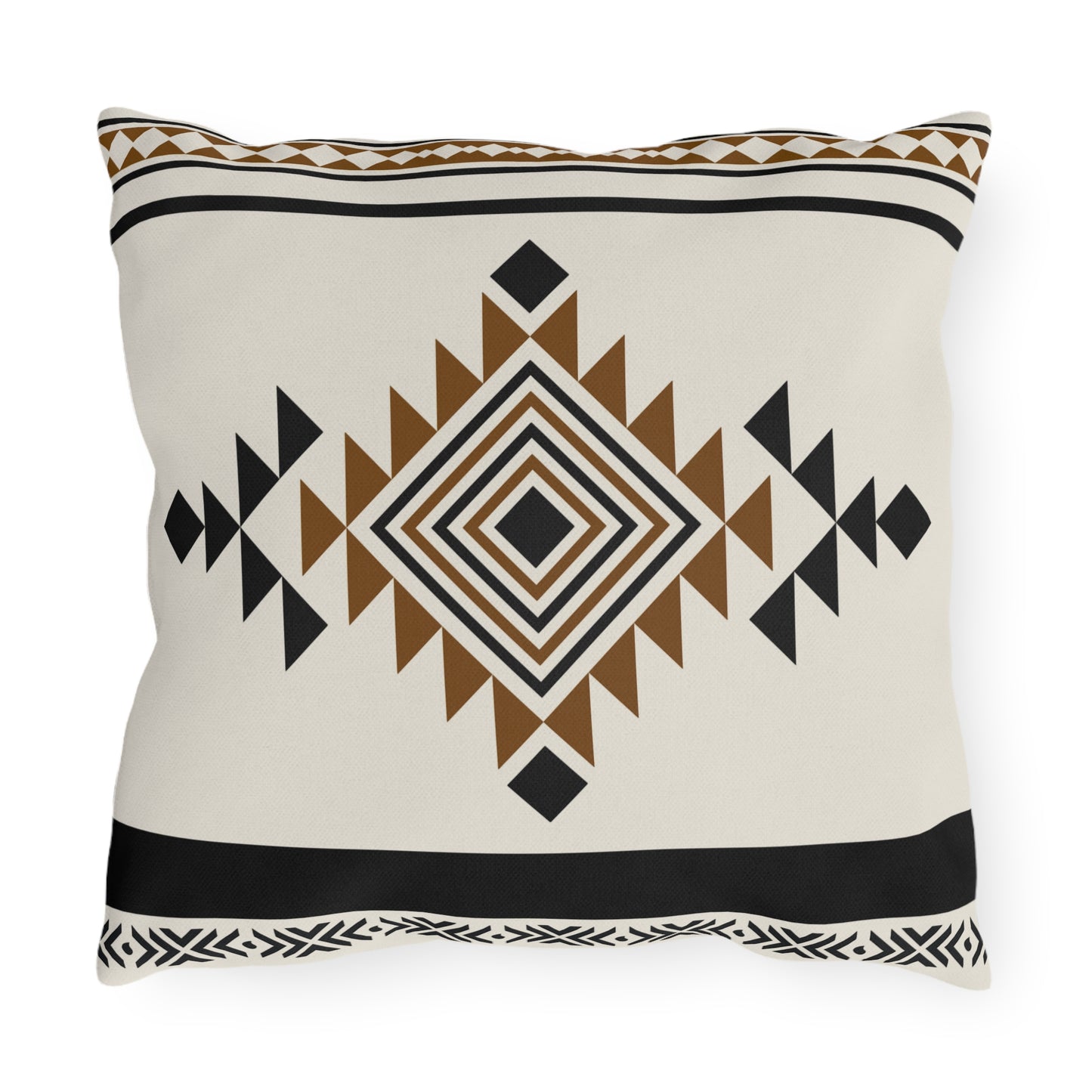 Outdoor Pillow - Western Throw Pillow for Patio, Waterproof, Boho, Tribal, Southwestern Decor, Indoor, Outdoor