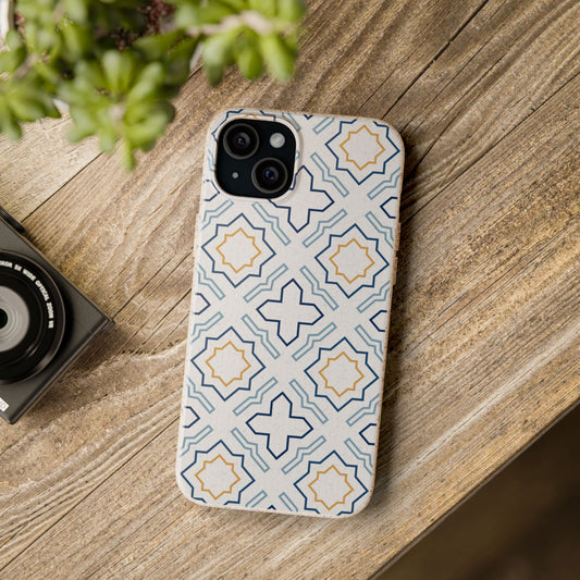 Boho Biodegradable Phone Case, Phone Protector, Eco-Friendly, Sustainable